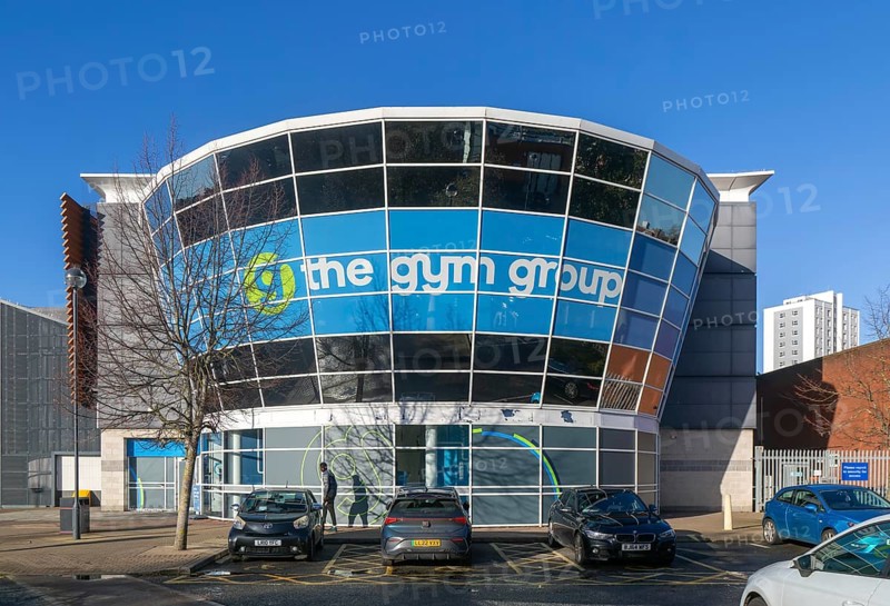 The Gym Group building, Cardinal Park, Ipswich town centre, Suffolk, England, UK