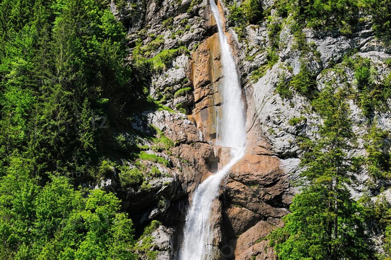 Sulzbachfall, Klöntal, Kantom Glarus, Switzerland