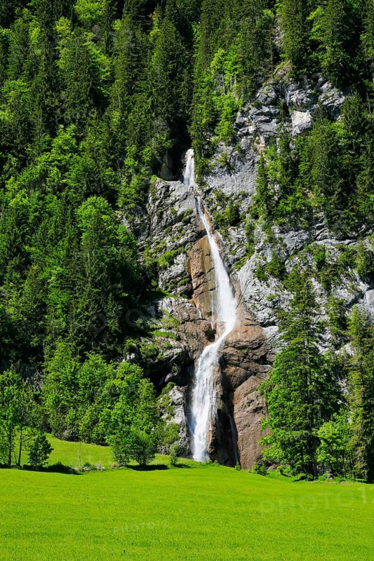 Sulzbachfall, Klöntal, Kantom Glarus, Switzerland