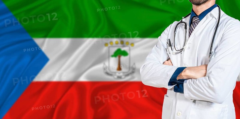 Equatorial Guinea national health system. Equatorial Guinea health and medical insurance concept