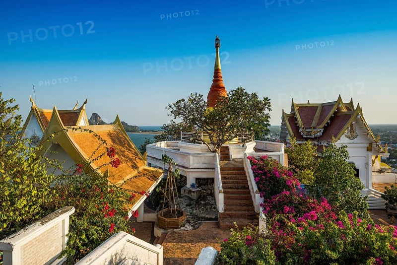 Wat Khao Chong Krachok, Prachuap Khiri Khan, Prachuap Khiri Khan Province, Central Thailand, Thailand