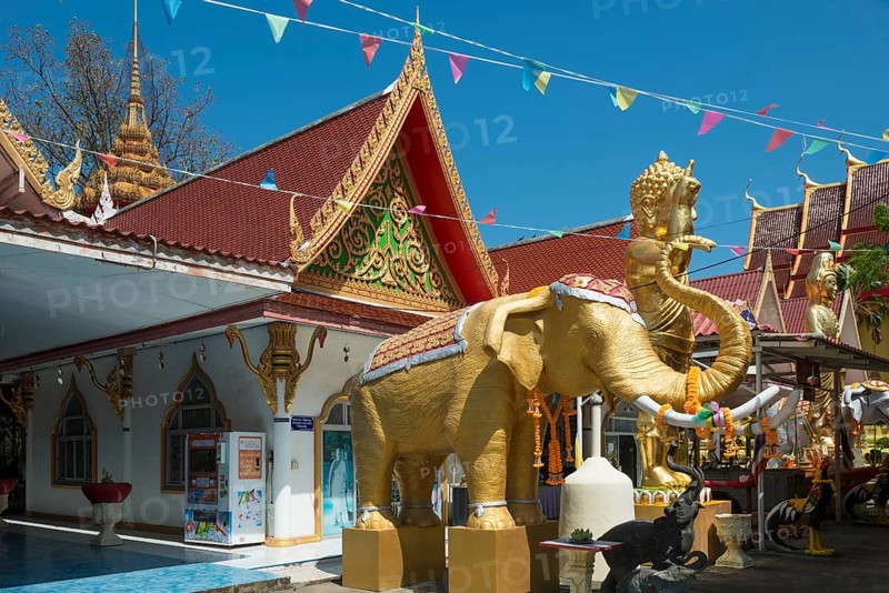 Wat Klong Wan Phra Aram Luang, Prachuap Khiri Khan, Prachuap Khiri Khan Province, Central Thailand, Thailand