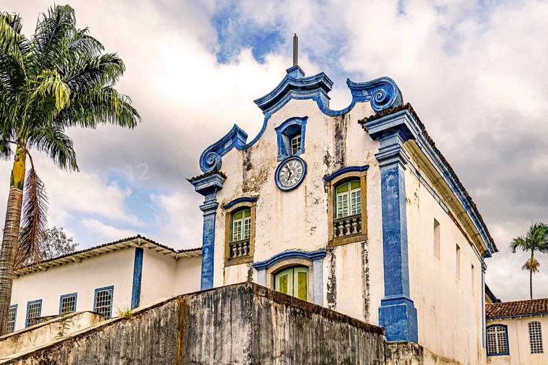 Old buildings in the historic city of Mariana in Minas Gerais, Mariana, Minas Gerais, Brazil