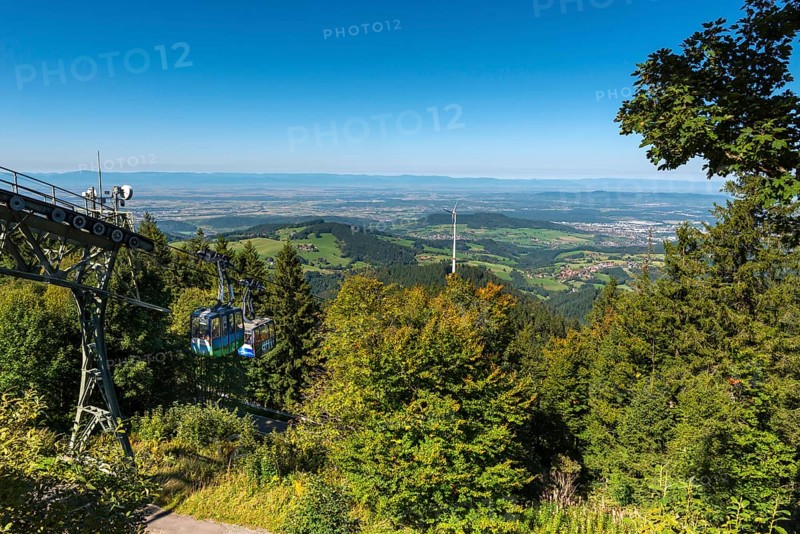 The Schauinsland Railway, Germany's longest cable car, Freiburg im Breisgau