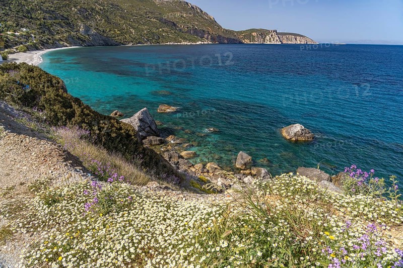 Korasida beach, Euboea or Evia island, Greece