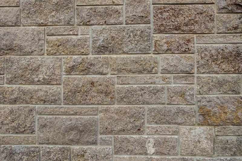 Natural stone wall, wall background, allover pattern, structure, Germany