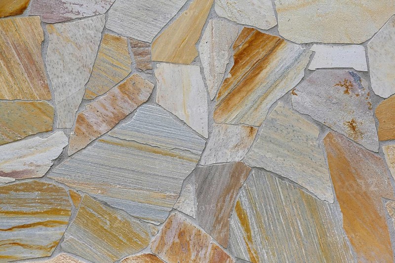 Natural stone with different grain, wall background, allover pattern, structure, Germany