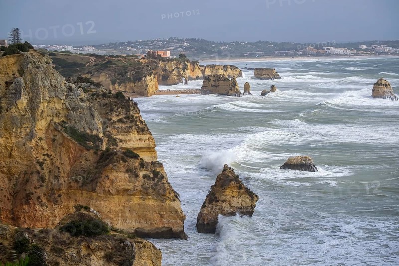 Ponta da Piedade, rocky cliffs in the Algarve, Portugal