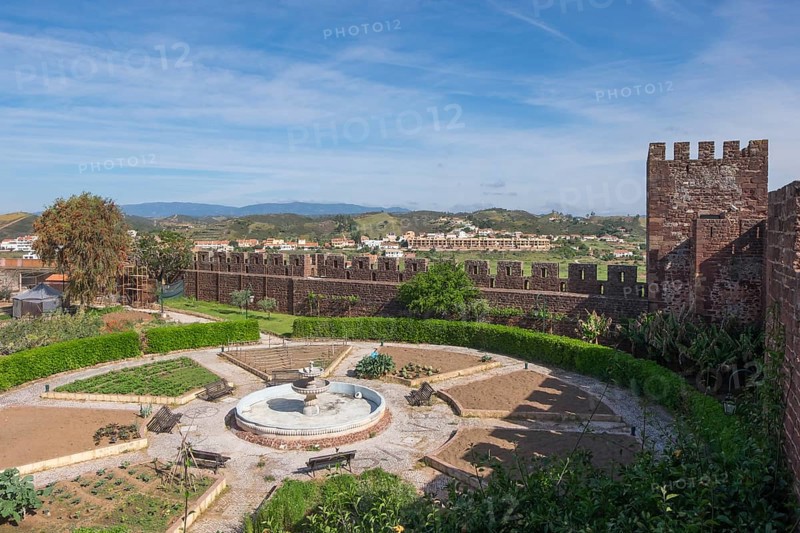 Castelo de Silves, the castle of Silves, Portugal