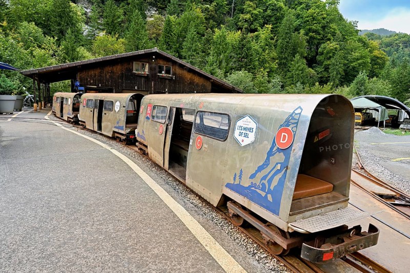 Passenger Subway, Salt Mine, Salt Mine, Bex, Canton of Vaud, Switzerland
