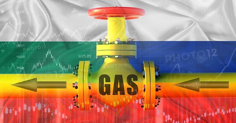 Russian gas export pipeline to Bulgaria. Gas exports from Russia to Bulgaria on financial chart