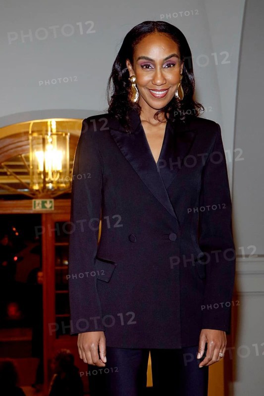 Hadnet Tesfai at the eighth GÃ–TZ GEORGE PRIZE ceremony in the Kaiserin-Friedrich-Haus in Berlin on 15.11.2025