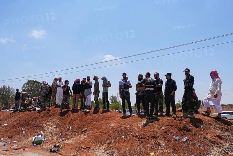 Sectarian violence in the Syrian city of Sweida between Druze factions loyal to Sheikh Hikmat al-Hijri and Bedouin tribes, as Syrian government forces attempt to intervene to end the conflict and restore security to the city