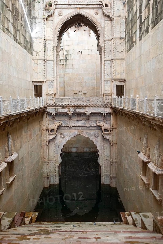Baiji-ki-Baori step well, Bundi, Rajasthan, India