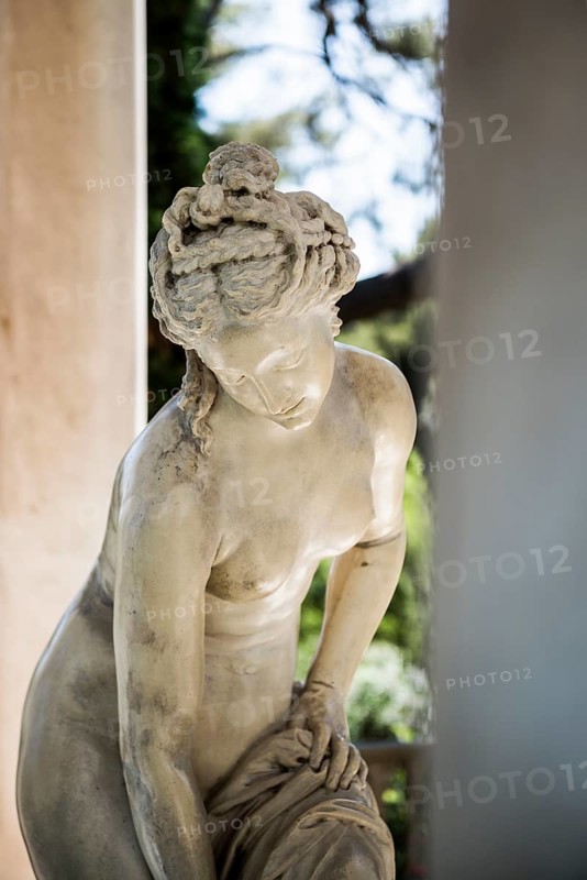 Park, Villa Ephrussi de Rothschild, Saint-Jean-Cap-Ferrat, Cap Ferrat, Alpes Maritimes, Provence Alpes Cote d'Azur, French Riviera, South of France, France