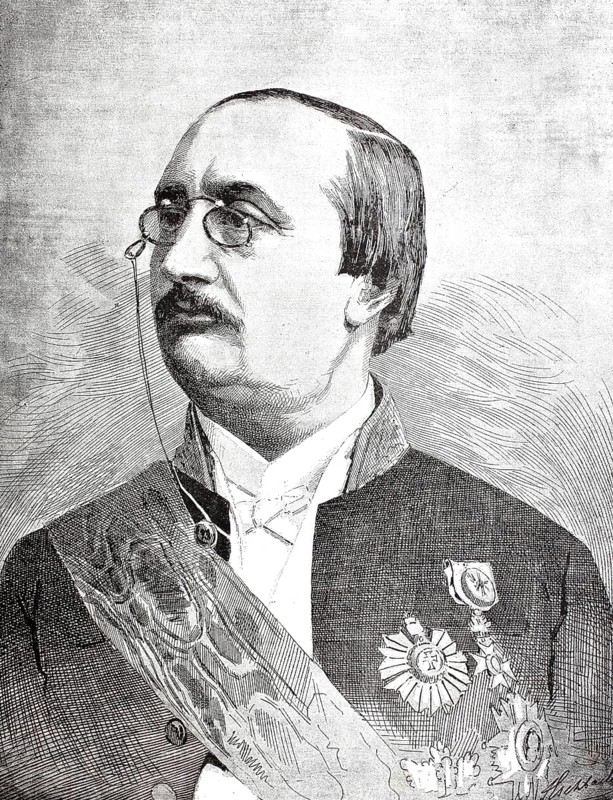 Jules Bara (born 3 August 1835 in Tournai, died 26 June 1900 in Sint-Joost-ten-Node) was a Belgian statesman, Historical, digitally restored reproduction from a 19th century original, Record date not stated