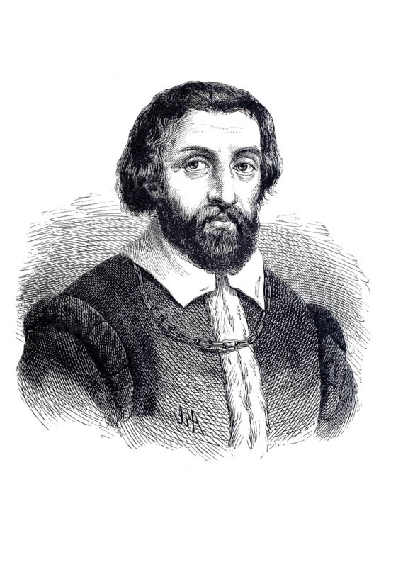 Il Pordenone (born around 1484 in Pordenone, died 14 January 1539), actually Giovanni Antonio da Pordenone, Italian painter, Historical, digitally restored reproduction of a 19th century original