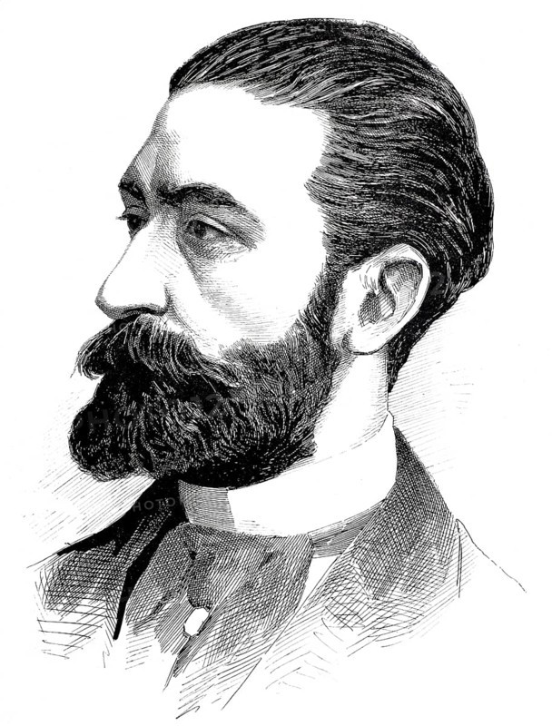 Marie Francois Sadi Carnot (born 11 August 1837 in Limoges, died 25 June 1894 in Lyon) was a French politician and engineer. He was President of France from 1887 until his assassination in 1894, Historical, digitally restored reproduction from a 19th century original, Record date not stated