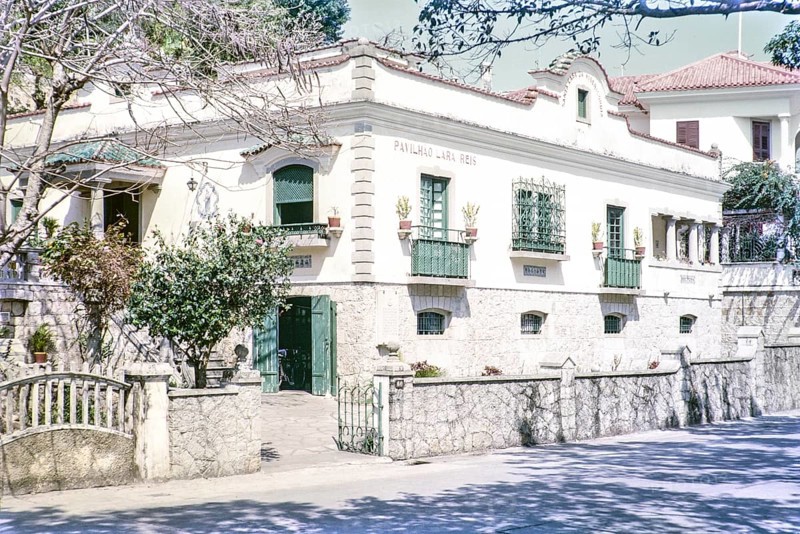 Santa Casa de Misericordia, Pavilhão Lara Reis, Portuguese colonial building, Avenida da Republica, Macau, Asia 1964
