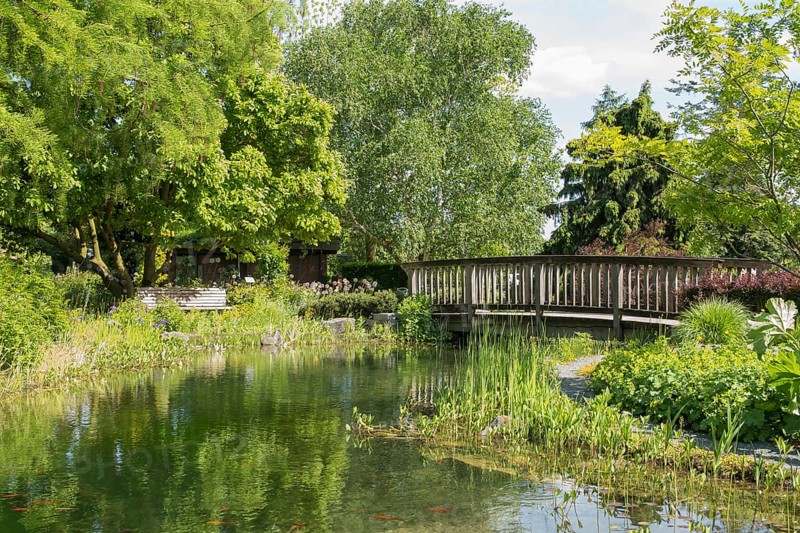 District educational garden, Burgsteinfurt, Münsterland, North Rhine-Westphalia, Germany