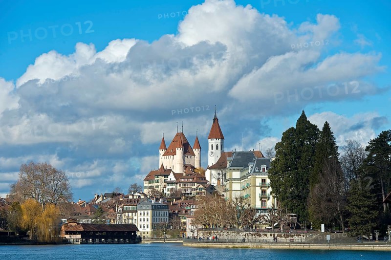 Thun Castle, Thun, Canton of Bern. Switzerland