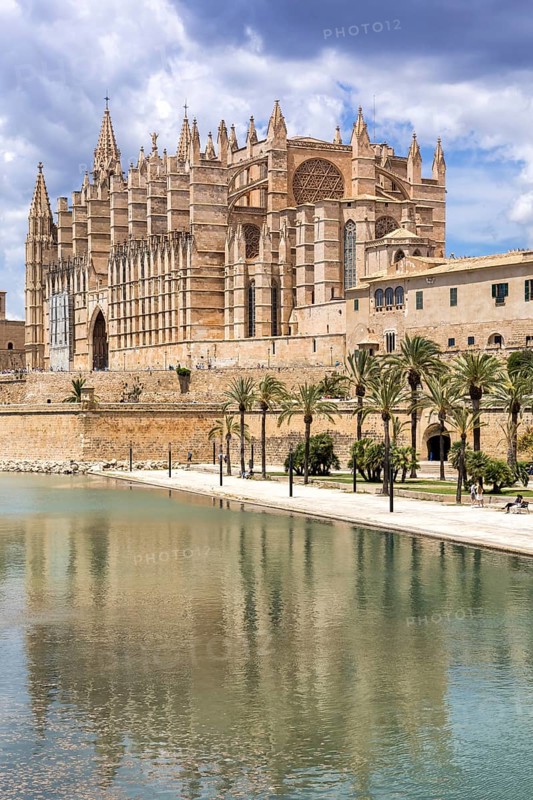 Cathedral Church Catedral de Palma de Majorca La Seu in Palma de Majorca, Spain