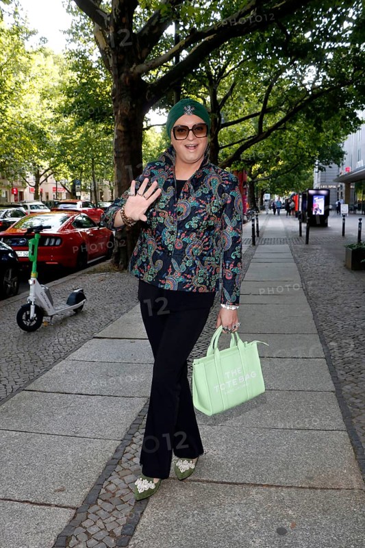 Julian F.M. Stöckel at the exclusive terrace opening of Casa Bellucci in Berlin on 16 July 2025