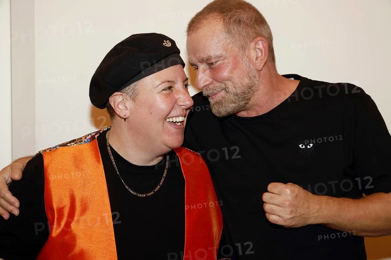 Steffi Irmen and Ulf Leo Sommer at the show - Gemeinsam Bunt - the 6th benefit concert on 14.07.2025 at the Theater des Westens in Berlin