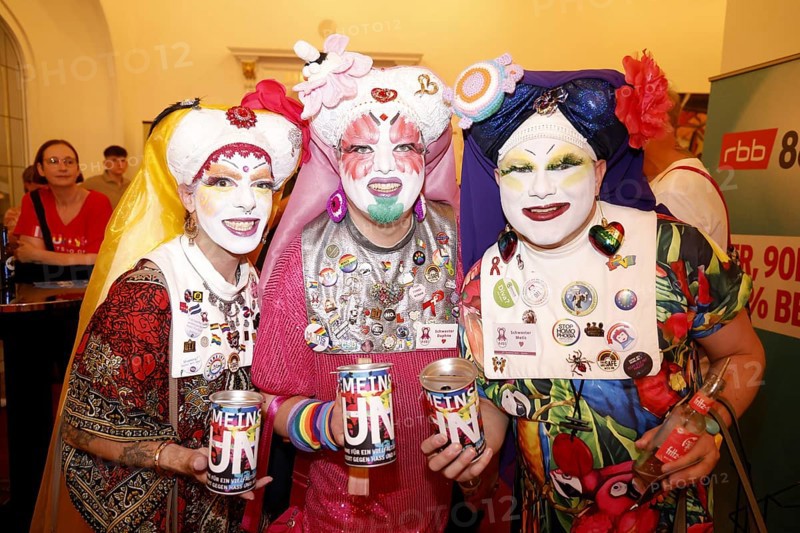 Sisters of Perpetual Indulgence at the show - Gemeinsam Bunt - the 6th benefit concert on 14.07.2025 at the Theater des Westens in Berlin