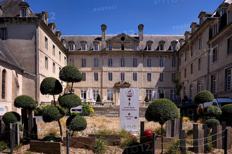 Museum, Musée de la Tapisserie, Bayeux Tapestry, Old Town, Bayeux, Normandy, Calvados, France
