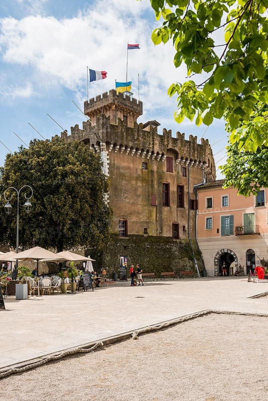 Picturesque village, Haut de Cagnes, Cagnes-sur-Mer, Provence Alpes Côte d'Azur, South of France, France