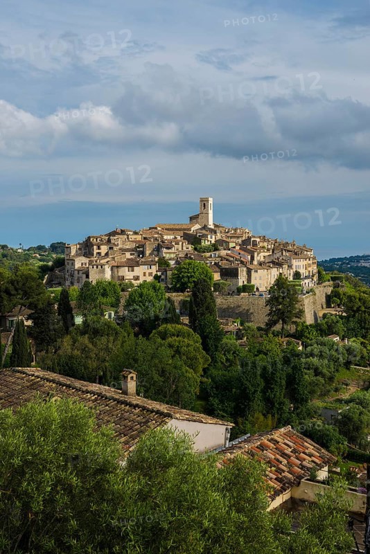 Picturesque mountain village, St. Paul de Vence, Provence Alpes Côte d'Azur, South of France, France