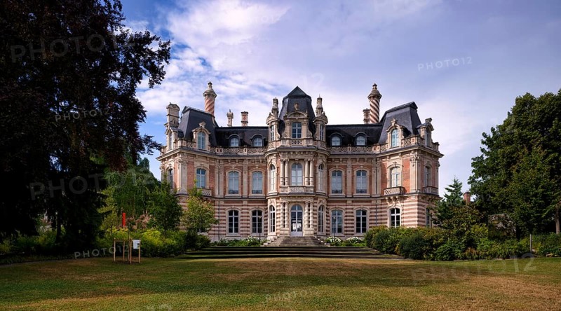 Town Hall, Hôtel de Ville, Mairie, formerly Hôtel Auban-Moët, Avenue de Champagne, Épernay, Champagne, Marne, France
