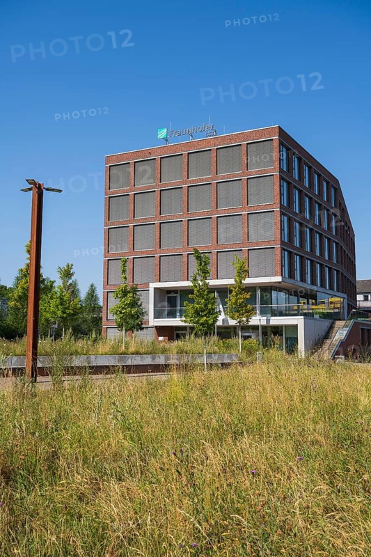 Frauenhofer Institute, Speicherstraße, harbour, Dortmund, Ruhr area, North Rhine-Westphalia, Germany