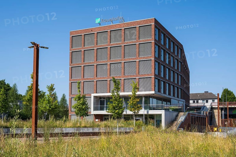 Frauenhofer Institute, Speicherstraße, harbour, Dortmund, Ruhr area, North Rhine-Westphalia, Germany