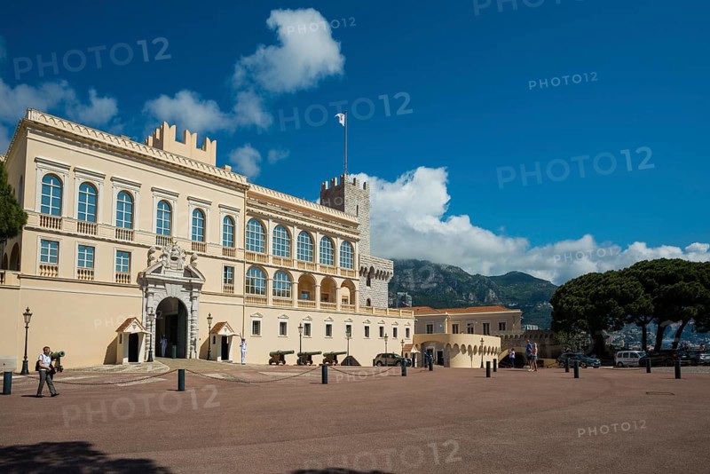 Prince's Palace, Palais Princier, Old Town, Cote d'Azur, Monaco