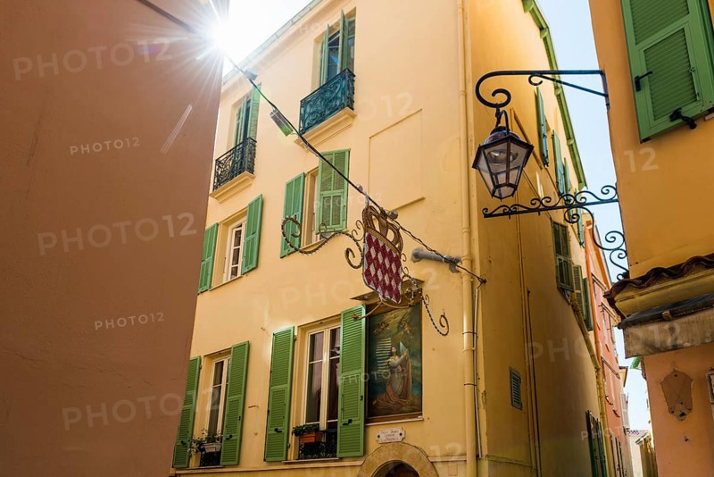 Alley in the old town, Cote d'Azur, Monaco