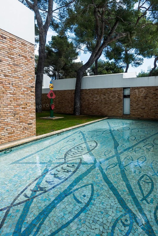 Museum, Fondation Maeght, artist Georges Braque, St. Paul de Vence, Provence Alpes Côte d'Azur, South of France, France