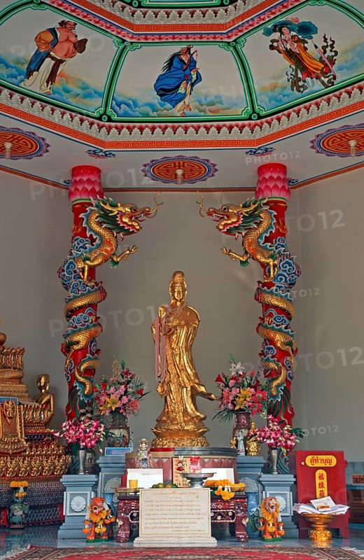 House of prayer, Bangkok, Thailand, December 2002, vintage, retro, old, historic