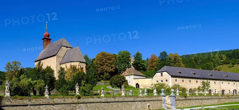 St. Peter's Church, St. Lambrecht Abbey, St. Lambrecht Benedictine Abbey, Styria, Austria