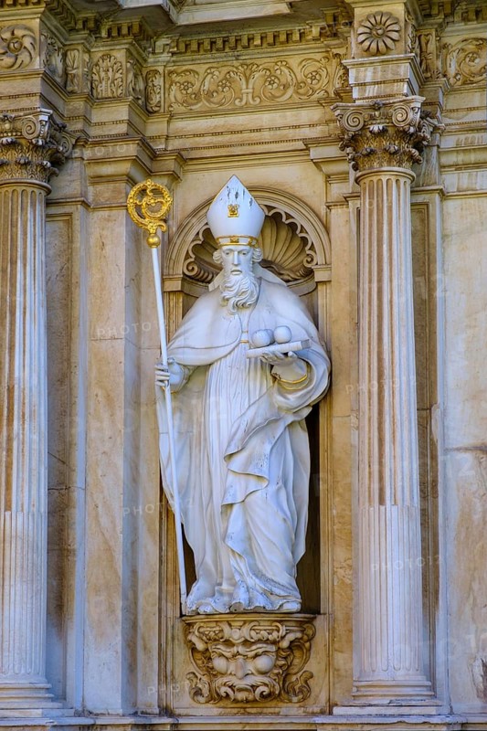 St. Nicholas, Collegiate Church, St. Lambrecht Abbey, Benedictine Abbey of St. Lambrecht, Styria, Austria