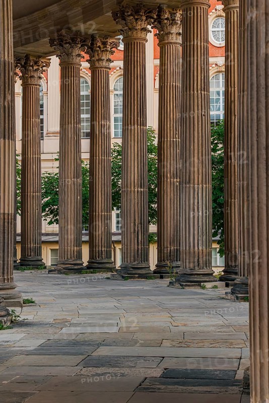 Arcade at the New Palace in Sanssouci Park, Potsdam