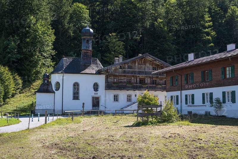 Kapelle Zum Heiligen Kreuz, Altes Bad, Wildbad Kreuth, Tegernseer Tal, Upper Bavaria, Bavaria, Germany