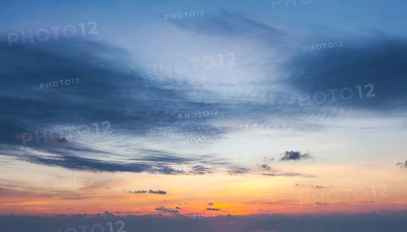 Beautiful dramatic scenic after sunset sky background after sunset