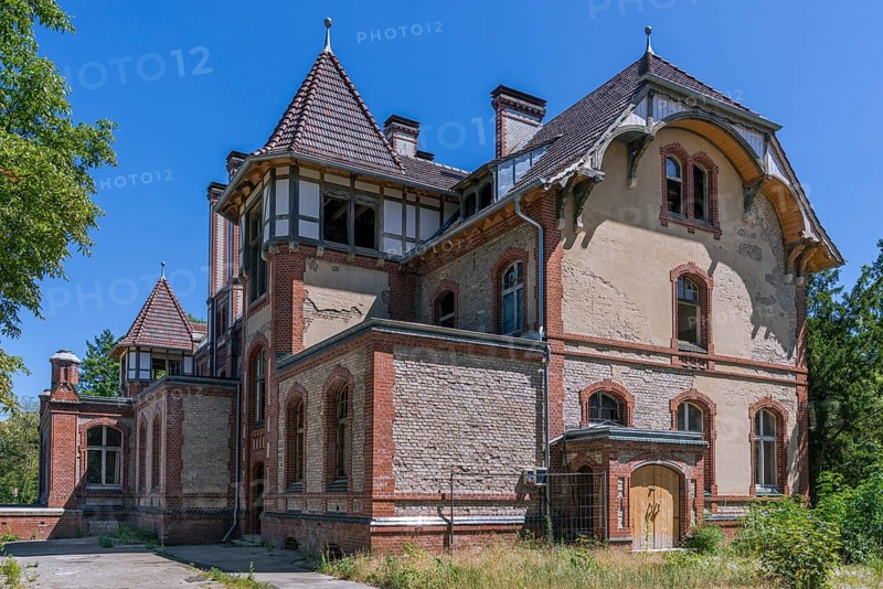 Lost Place, spa hotel der Heilstätten Beelitz, Brandenburg