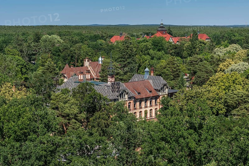 Lost Place, spa hotel Heilstätten Beelitz, Brandenburg