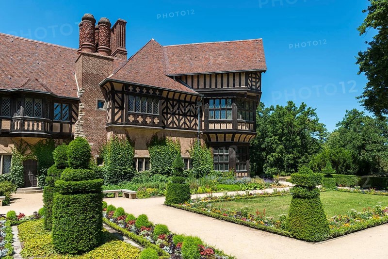 Cecilienhof Palace, location of the Potsdam Conference in the New Garden, Potsdam