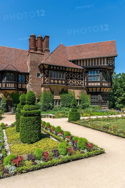 Cecilienhof Palace, location of the Potsdam Conference in the New Garden, Potsdam