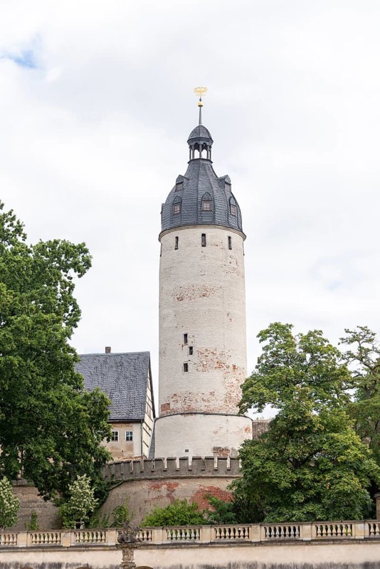 Castle Tower, Schlossberg in Altenburg, Thuringia, Germany
