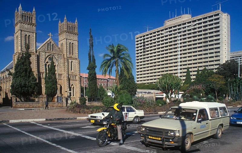 Cathedral, Zimbabwe, Africa, June 2000, vintage, retro, old, historic